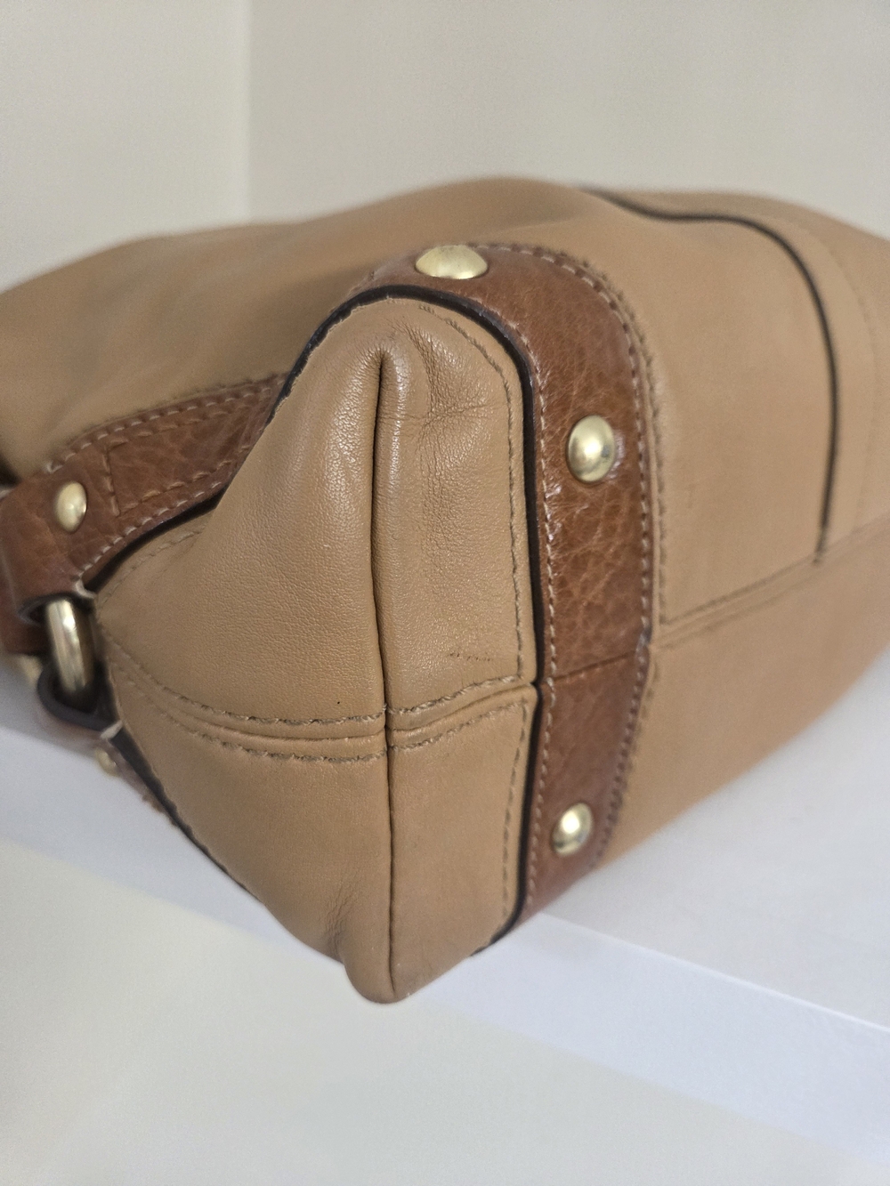 Coach Vintage Y2K Carly Hobo Leather Shoulder Bag - Picture 10 of 16
